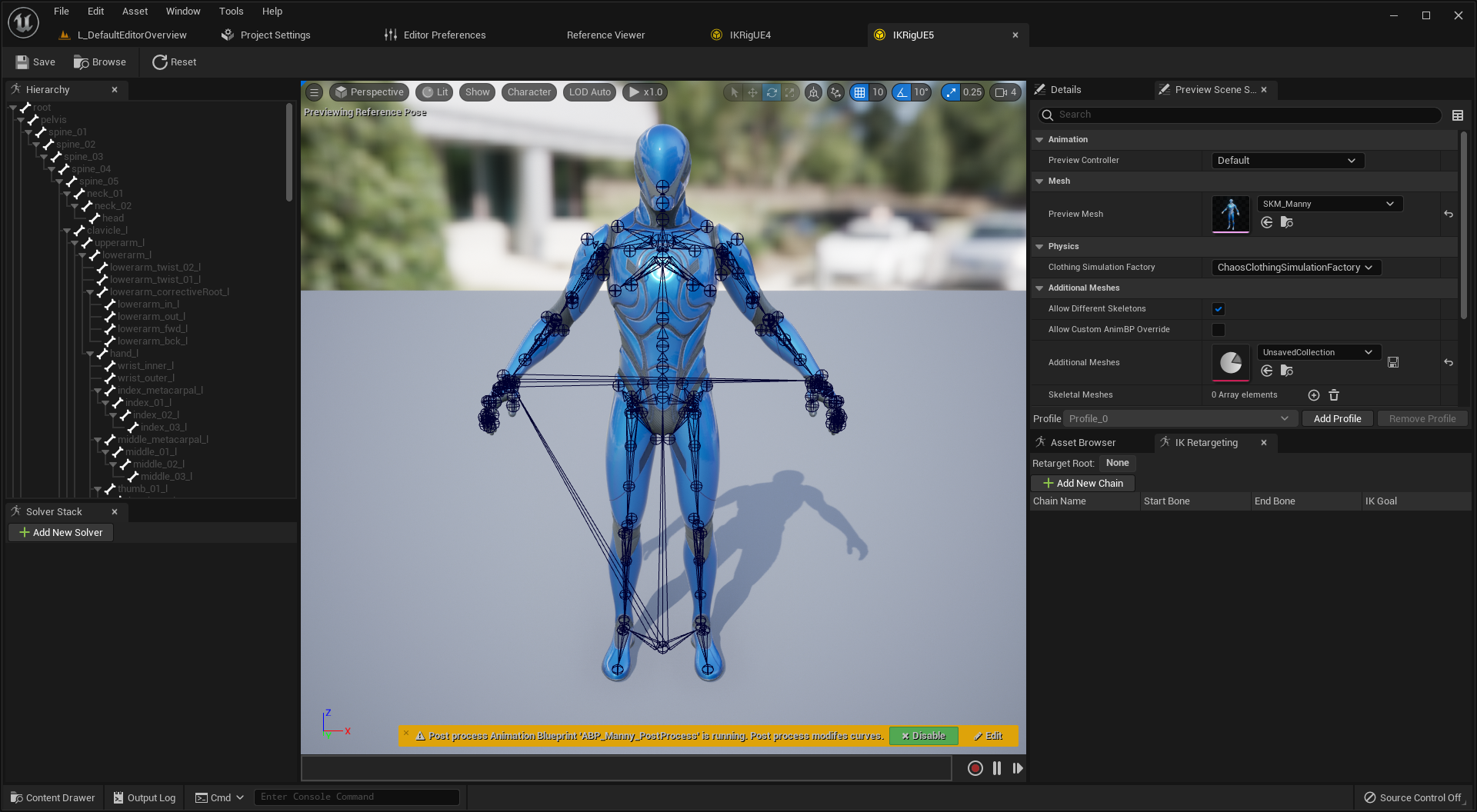 Retargeting animations in UnrealEngine 5 | LET US GO ABROAD